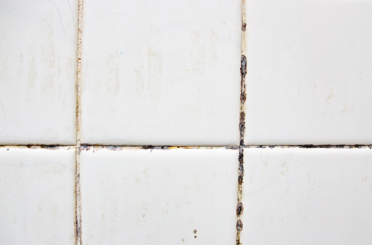 grout stains